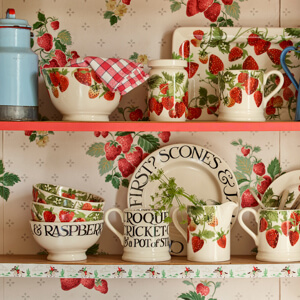 Emma Bridgewater Black Toast Strawberries & Cream French Bowl